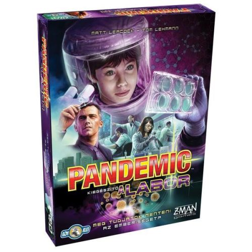 Pandemic kiegészítő - A labor társasjáték