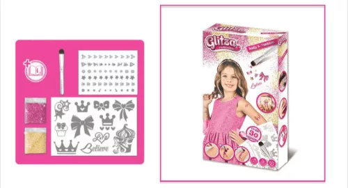 Glitza Fashionista csillámtetkó - Body & Fashion szett
