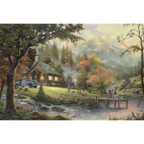 Thomas Kinkade: Peaceful Moment, 500 db-os puzzle