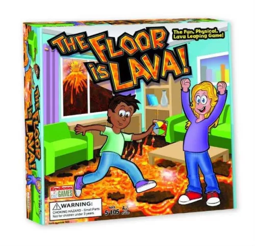 The floor is lava társasjáték