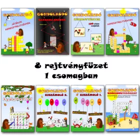 Gondolkodó - Rejtvényfüzetek 7 éves kortól