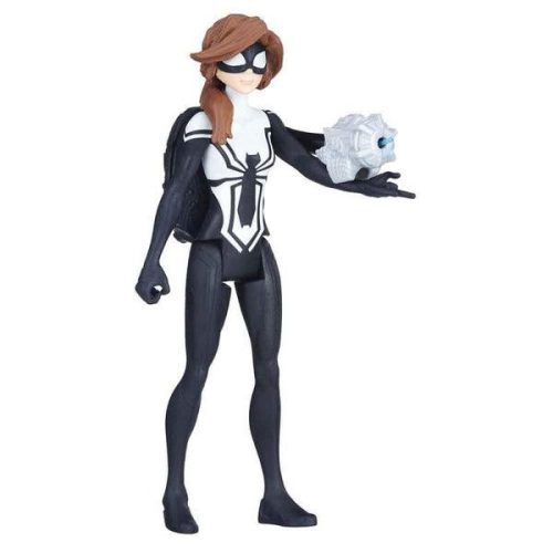 Spidergirl hálóvető figura, 15 cm-es