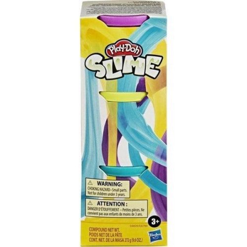 Play-Doh slime 3 darabos szett – sárga, kék, lila