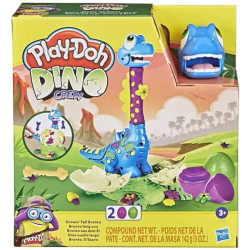 Play-Doh Dino Crew Bronto gyurmaszett kiegészítőkkel