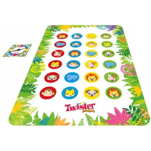 Twister junior 2az1-ben társasjáték