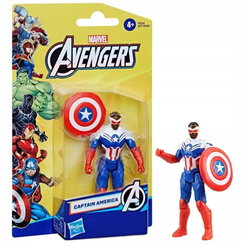 Marvel: Bosszúállók játékfigura 10 cm – Amerika Kapitány