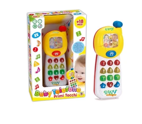 Bébi telefon fény- és hanghatásokkal