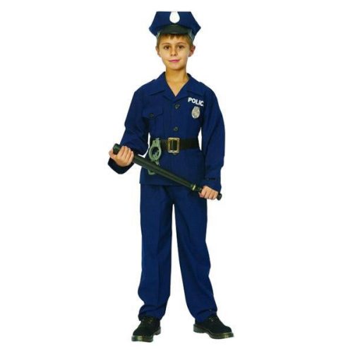 Rendőr jelmez, 128-134 cm-es