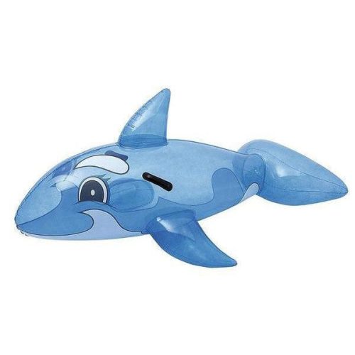 Felfújható bálna lovaglómatrac 157x94 cm-es - fiús