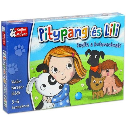 Pitypang és Lili - Segíts a kutyusoknak! Társasjáték