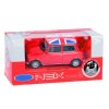 Union Jack Mini Cooper Boxed - piros