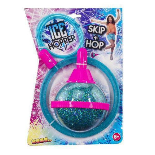 Ice Hopper Skip ball - Csillámos bokalabda - kék