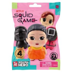   YuMe Squid Game Squish Hero nyomogatható meglepetés mini figura tasakban
