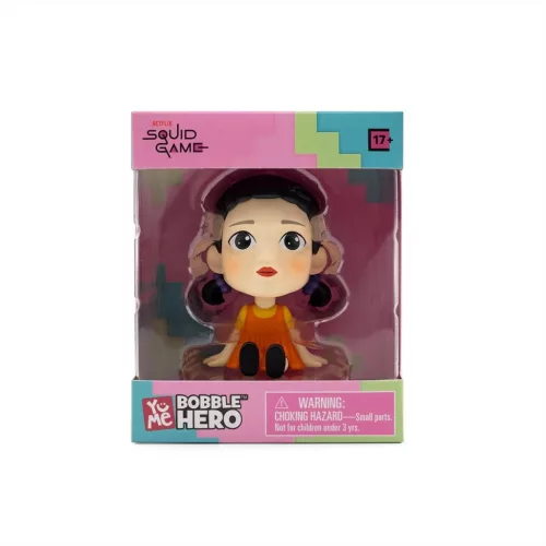 YuMe Squid Game: Bobble Hero mini játékfigura - Young-Hee baba