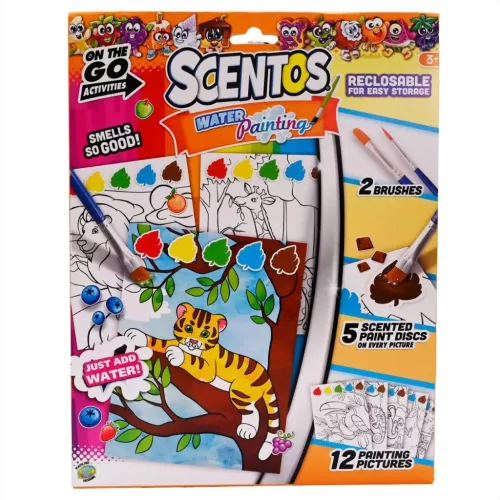 Scentos: Varázslatos kifestő 12 db-os - Dzsungel 