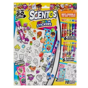 Scentos: Színezhető matrica készlet