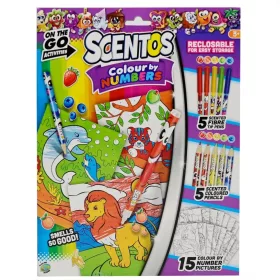 Scentos: Színezhető számkifestő