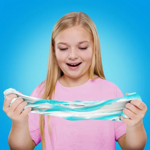 Compound Kings: Vajfelhő slime 380 g-os - Kékmálna