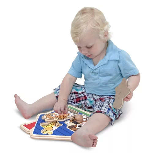 Fogós fa puzzle - kis kedvencek, Melissa & Doug
