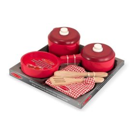 Melissa & Doug Fa konyhai készlet