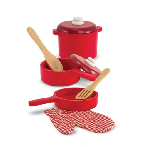 Melissa & Doug Fa konyhai készlet
