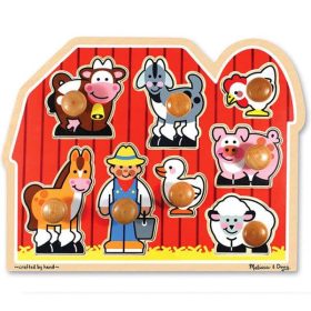 Fogós fa puzzle - farm, Melissa & Doug