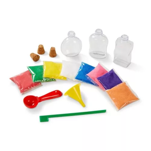 Melissa & Doug Kreatív játék - Homok művészet - Homok üvegben