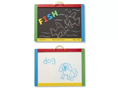Kétoldalú mágnes- és rajztábla, Melissa & Doug