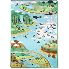 Melissa & Doug Játszószőnyeg - állatok élőhelyei