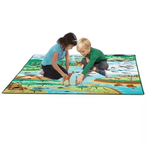 Melissa & Doug Játszószőnyeg - állatok élőhelyei