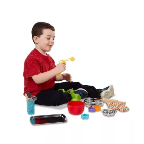 Melissa & Doug Sütés főzés - Játék sütő készlet