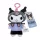 Kuromi kulcstartós plüssfigura 13 cm-es