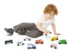 Melissa & Doug - Fa városi autók 9 db-os