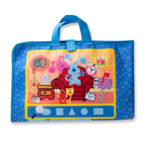 Melissa & Doug Kreatív játék - Rajzolás vízzel - Azúrkék nyomok és te kihajtható tábla