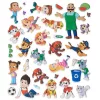 Melissa & Doug Kreatív játék - Pufi matrica füzet - Mancs őrjárat - Kaland öböl