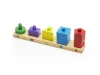 Melissa & Doug Fa formarendező toronyépítő - készségfejlesztő játék