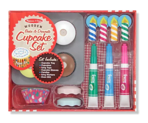Melissa & Doug: Süss és dekorálj szett - Cupcake