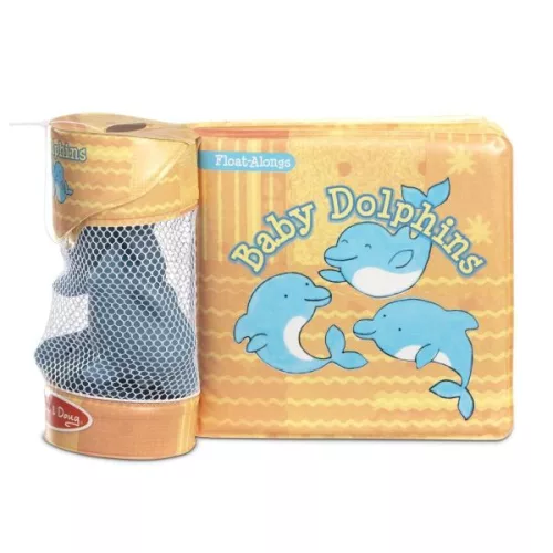 Melissa & Doug Vízálló könyv - Bébi delfinek