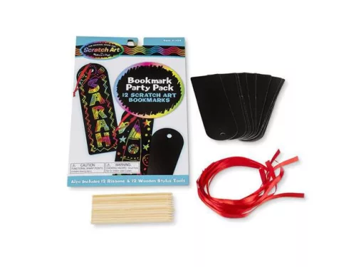 Könyvjelző készítő képkarcoló szett, Melissa & Doug