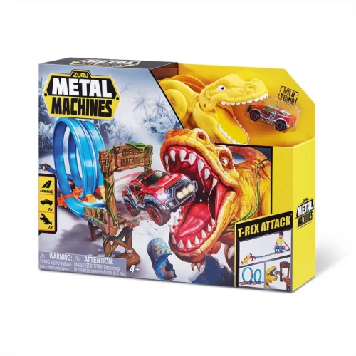Metal Machines T-Rex támadás játékszett