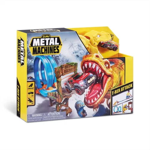 Metal Machines T-Rex támadás játékszett