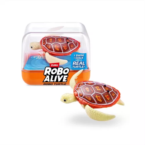 Robo Alive: Robo Turtle - Narancssárga teknős