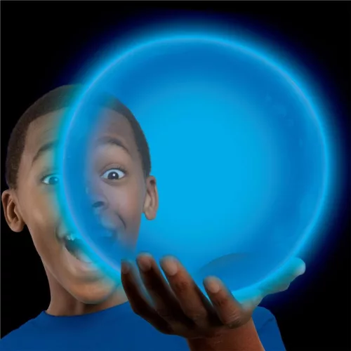 Világító Tiny Glo Wubble, 30 cm - kék