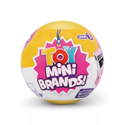 Toy Mini Brands: Mini játékok 5db-os meglepetés csomag 3. széria