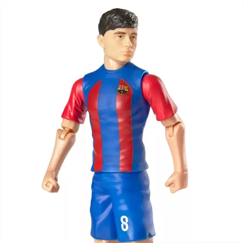 Focista akciófigura, 20 cm - FC Barcelona, Pedri 8