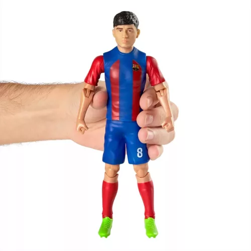 Focista akciófigura, 20 cm - FC Barcelona, Pedri 8