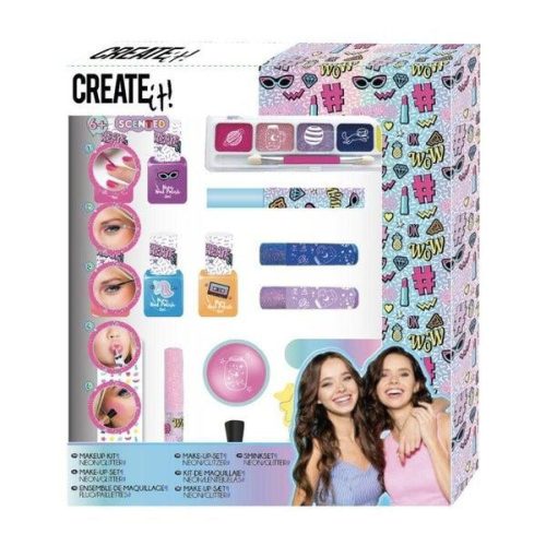 Create It! Make-Up - neon és csillámló smink szett