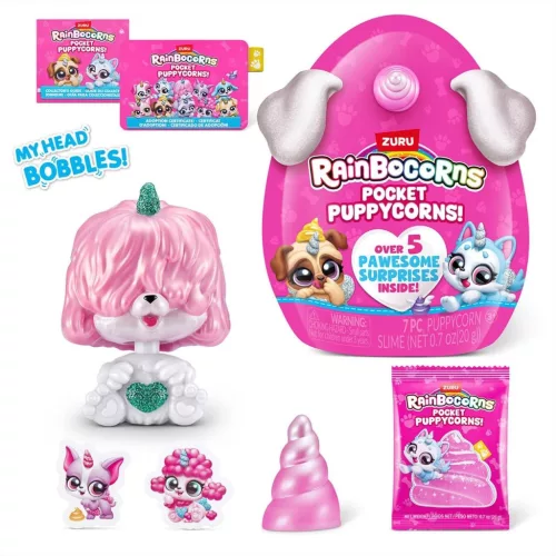 Rainbocorns Pocket Puppycorn meglepetés kutyus, kicsi, 1 db - többféle