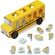 Melissa & Doug Számos formarendező iskolabusz
