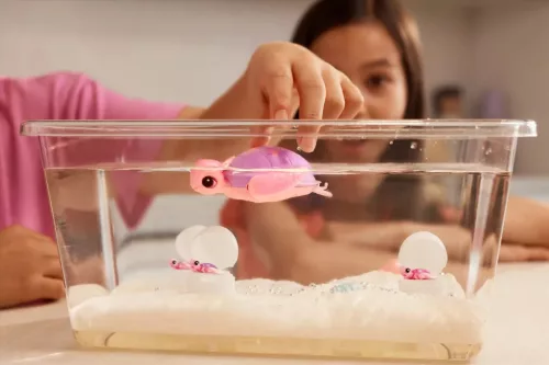 Pets Alive - Mama és bébi teknős játékszett